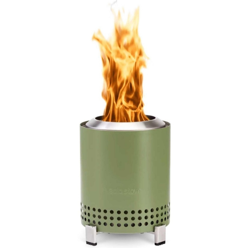 Solo Stove Mesa Tabletop Fire Pit - Olive Green, New Without Box